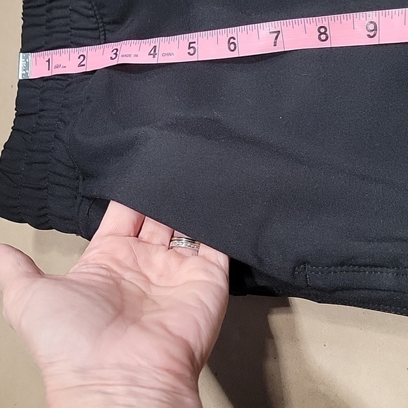 Telluride Clothing Co. Size S Black Skort, Elastic Waist w/ Drawstring Tie, NEW - Picture 9 of 13